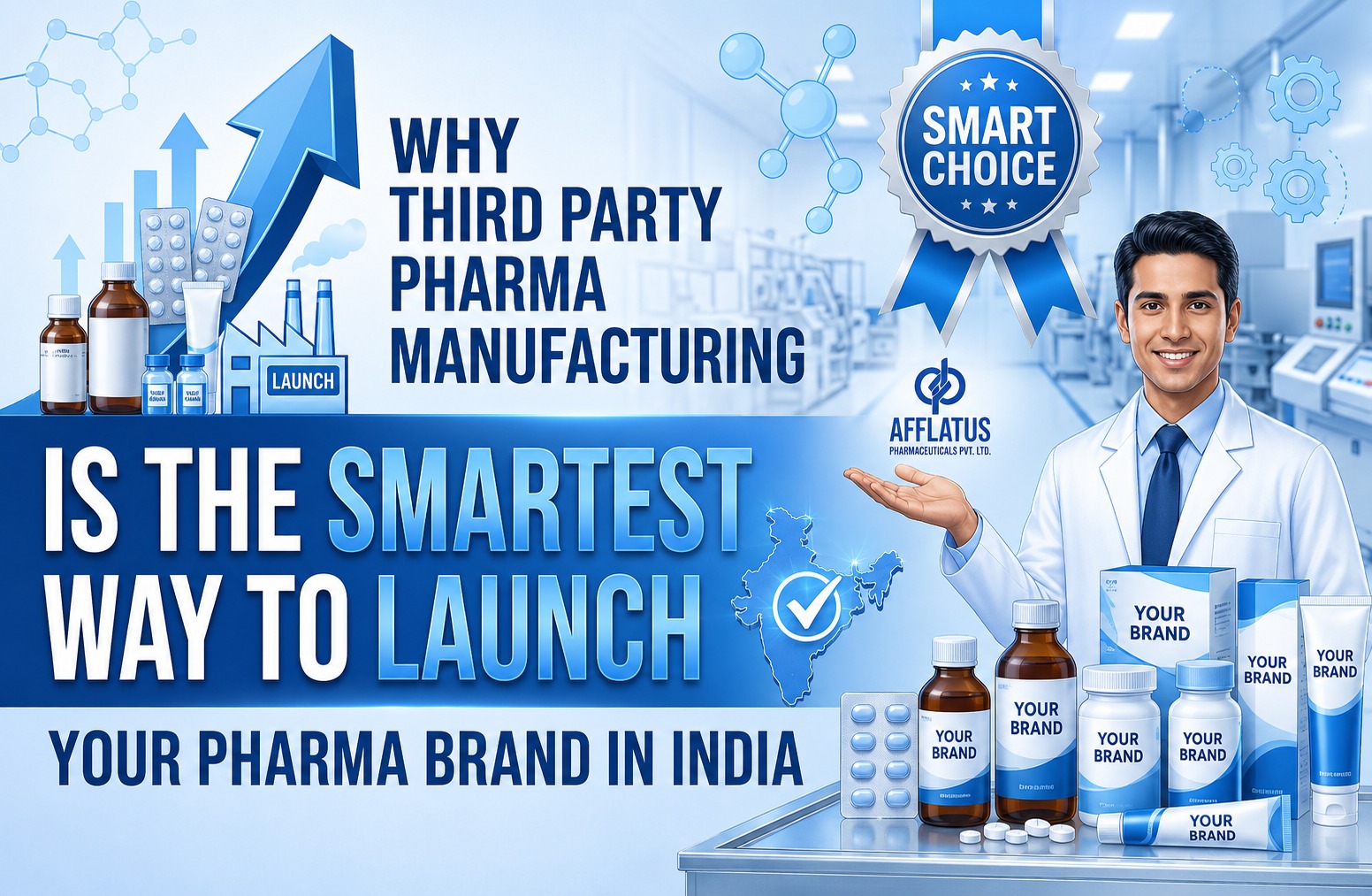 Why Third Party Pharma Manufacturing Is the Smartest Way to Launch Your Pharma Brand in India